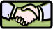 Handshake model chosen from Microsoft Office Online Clip Art